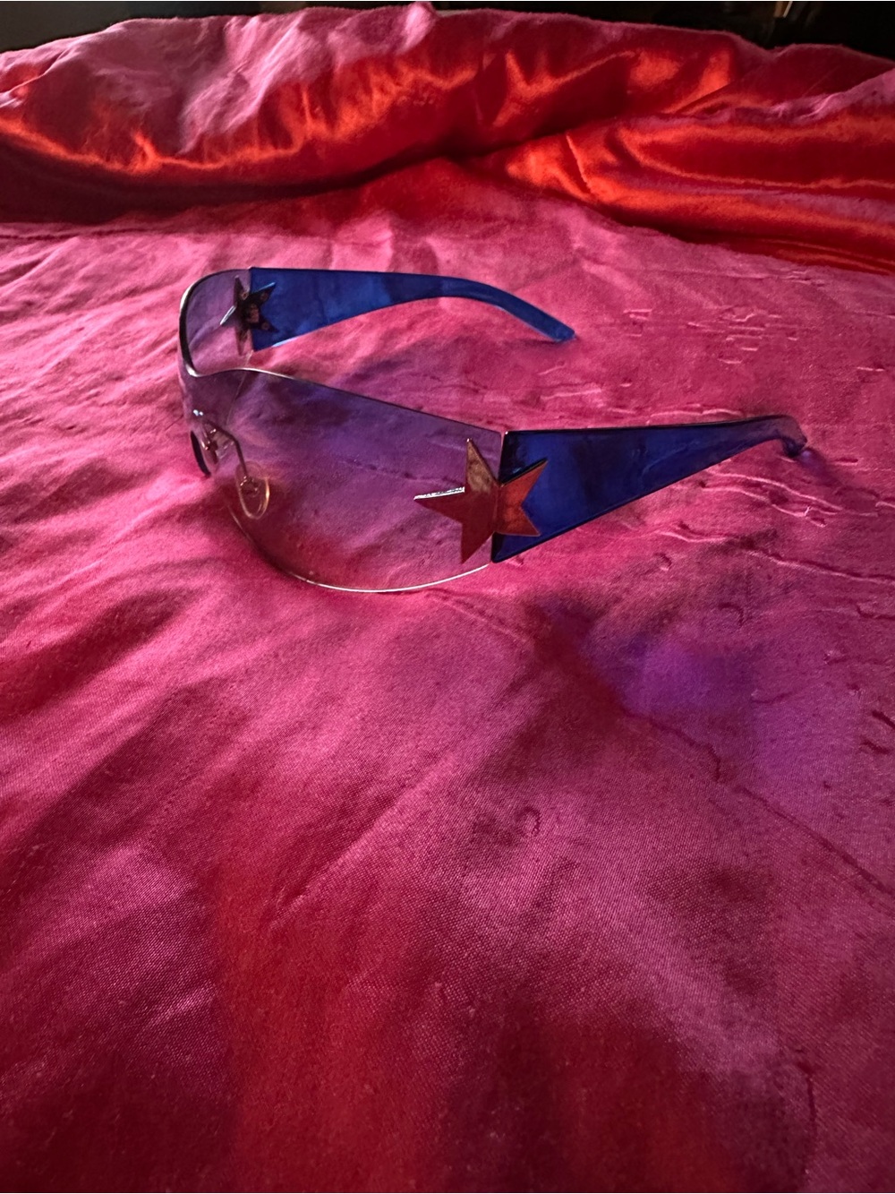 Y2K Blue Sunnies - Women's Accessories